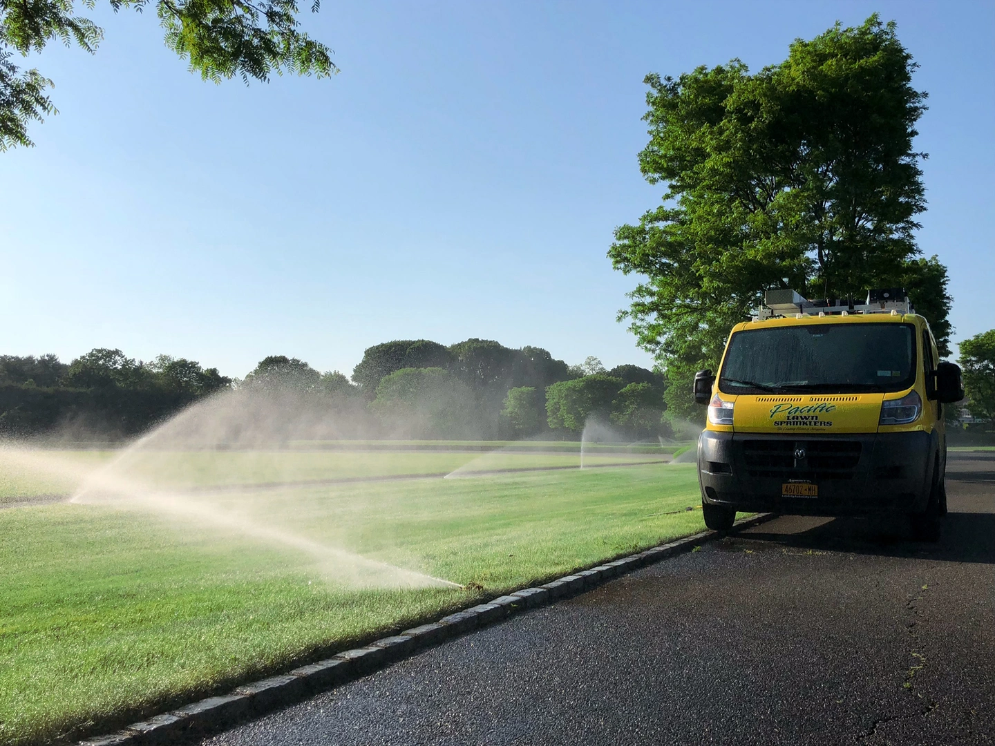 Commercial irrigation system design